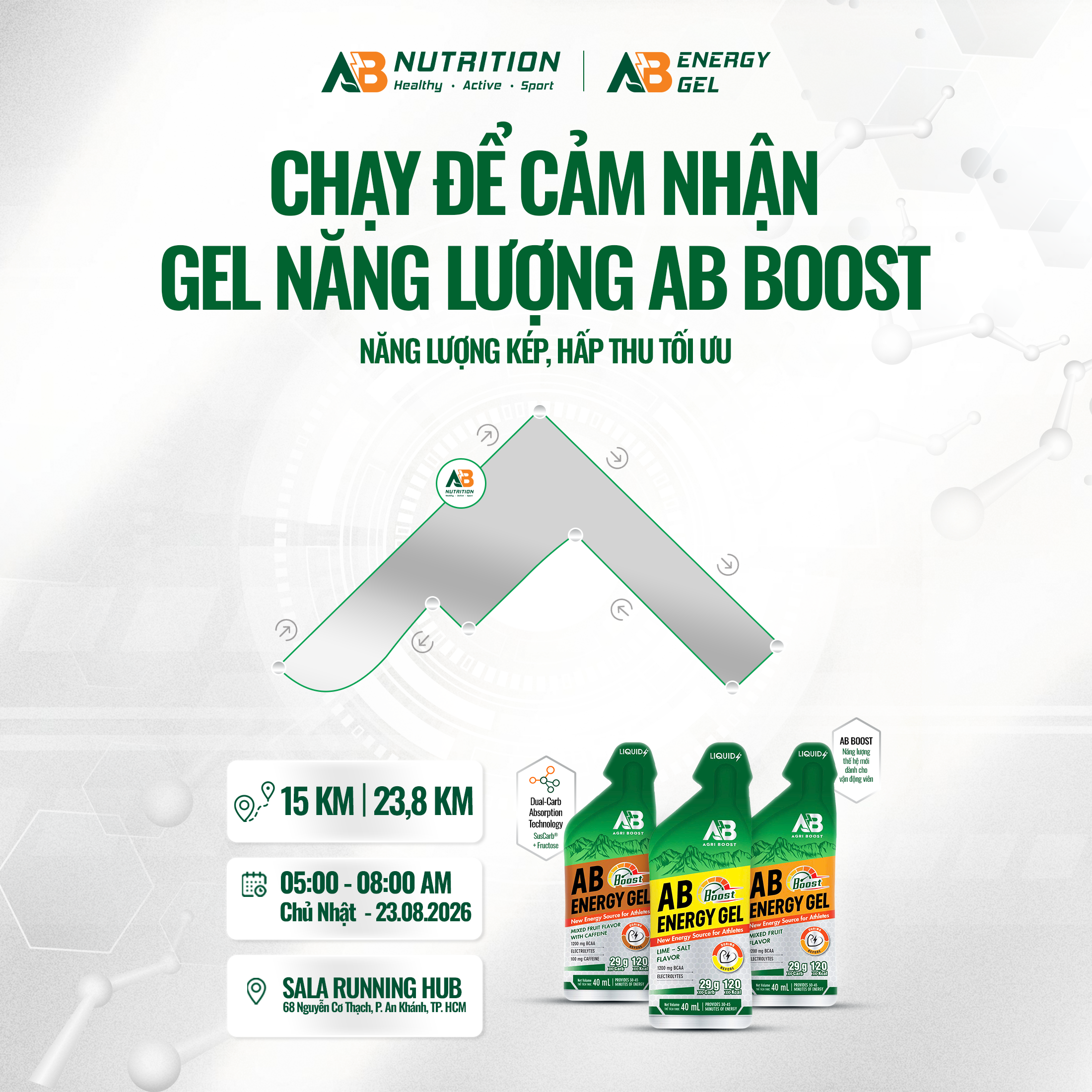AB BOOST | CHẠY ĐỂ CẢM NHẬN – 23.08.2026