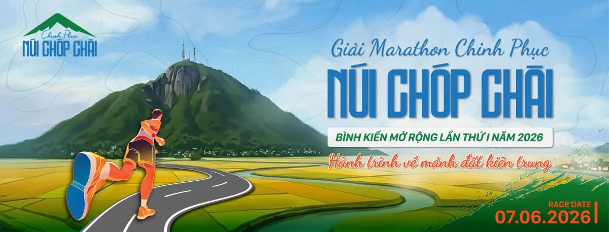 Giải Marathon chinh phục núi Chóp Chài 2026