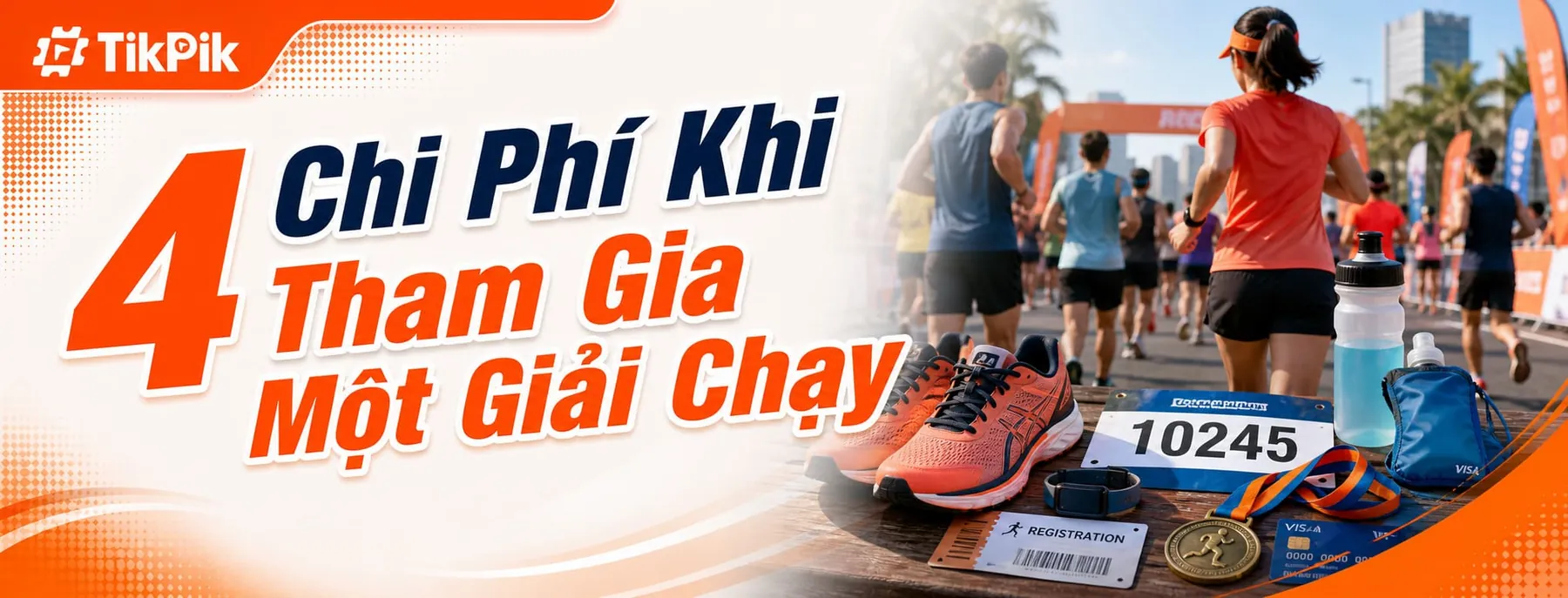 4 chi phí khi tham giải một giải chạy mà ai cũng nên biết