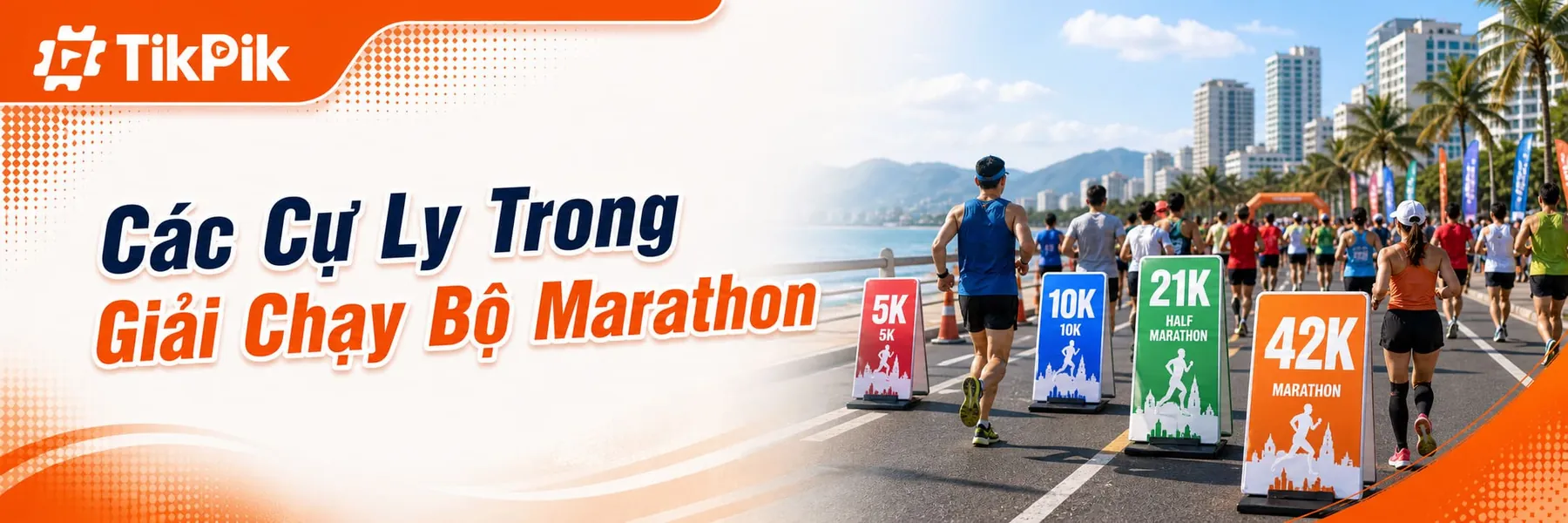 Các cự ly trong giải chạy bộ marathon runners cần biết