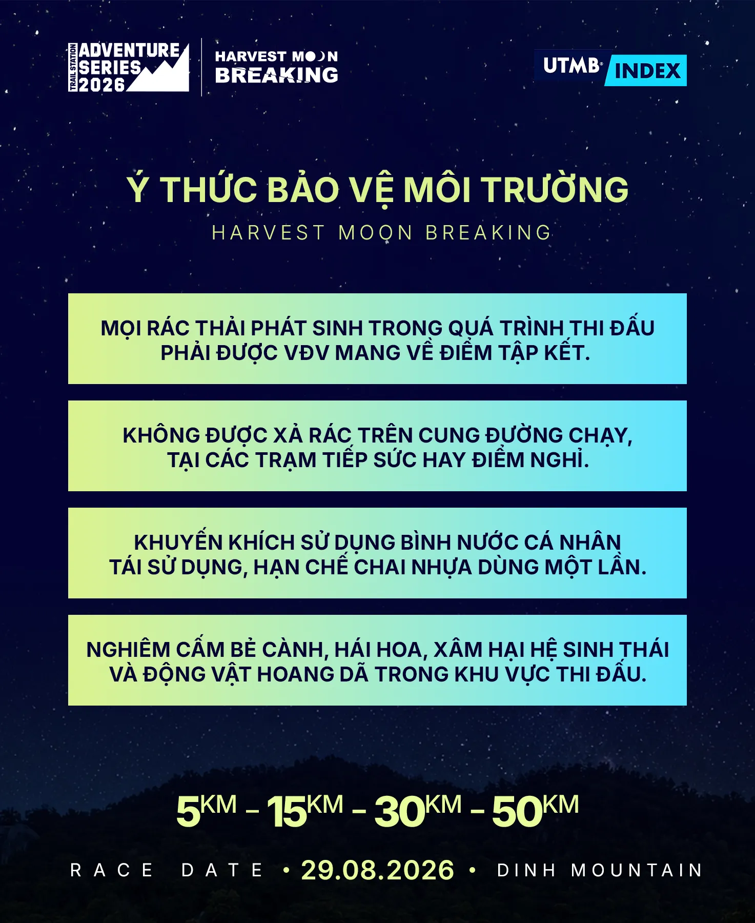 Ý thức bảo vệ môi trường Harvest Moon Breaking 2026