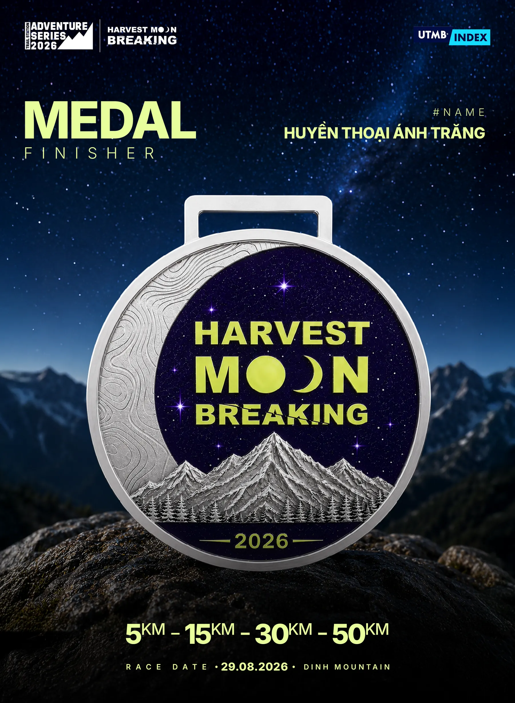 Huy chương Harvest Moon Breaking 2026