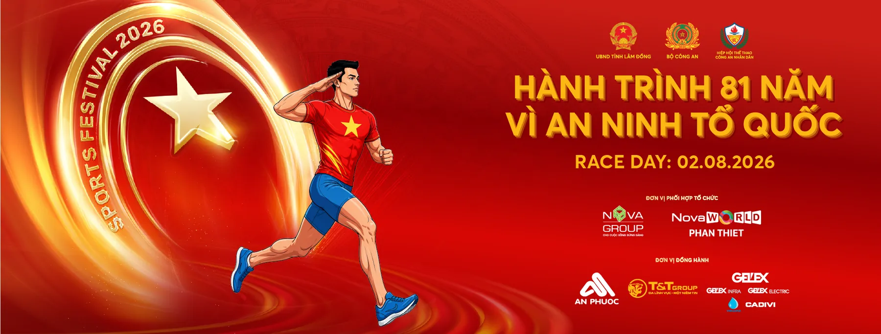 Giải Chạy Hành Trình 81 Năm – Vì An Ninh Tổ Quốc 2026