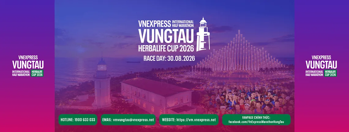 Giải VnExpress Vung Tau International Half Marathon Herbalife Cup 2026