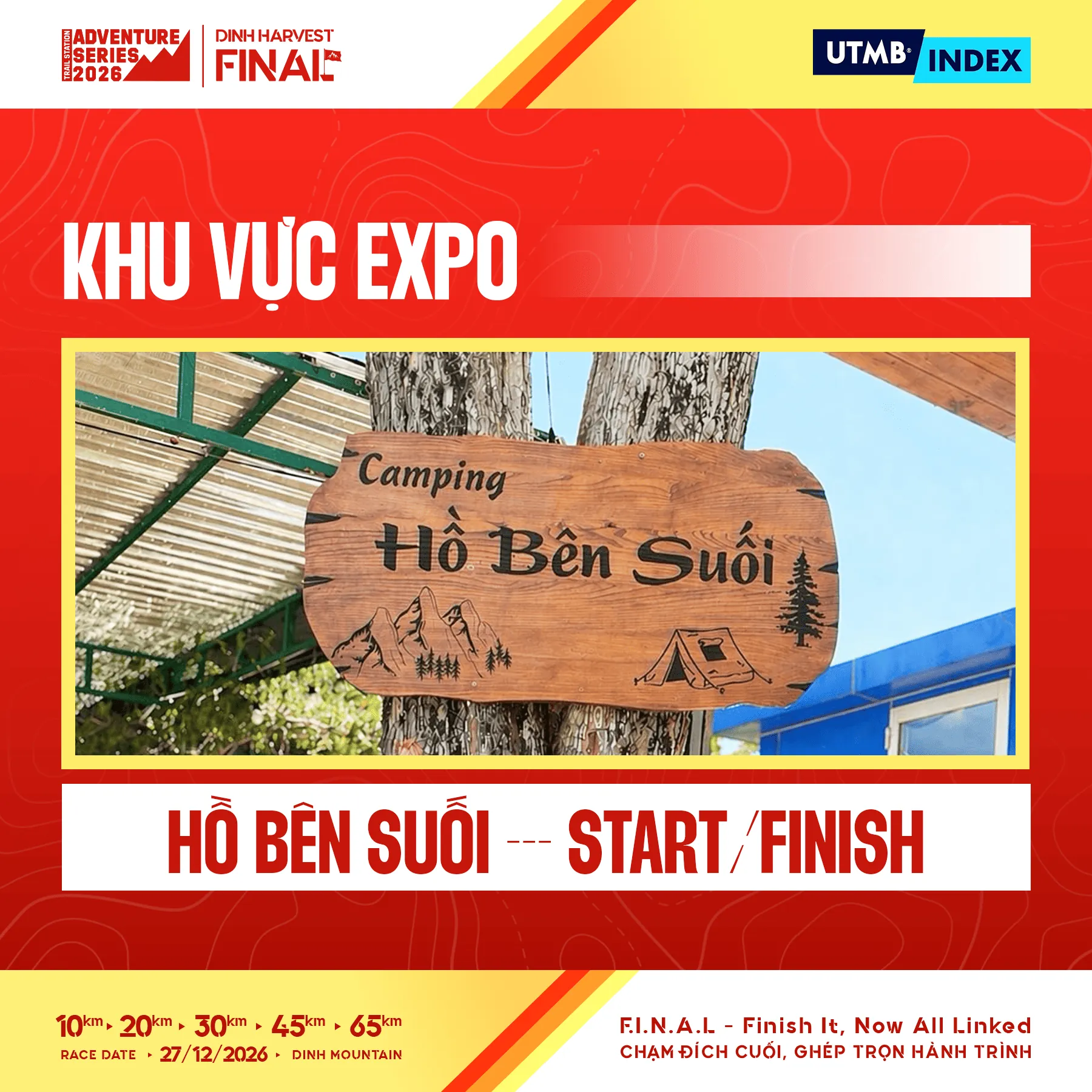 Khu vực Expo Dinh Harvest Final 2026