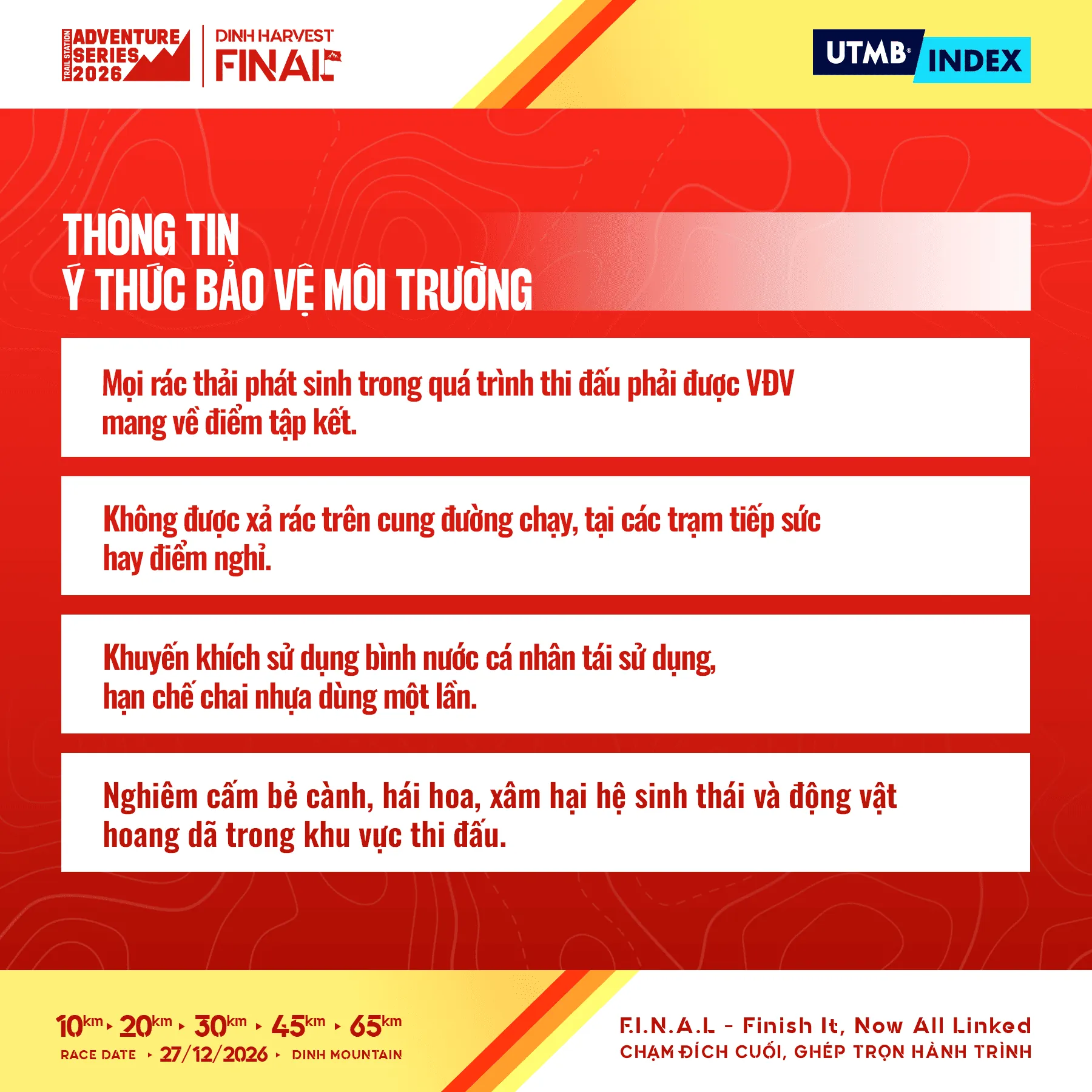 Ý thức bảo vệ môi trường Dinh Harvest Final 2026