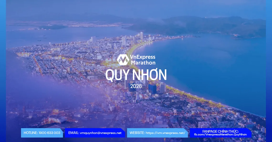 Giải Chạy VnExpress Marathon Quy Nhơn 2026