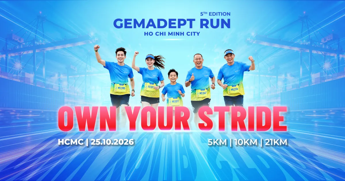 Giải Gemadept Run HCMC 2026 – The Way Forward
