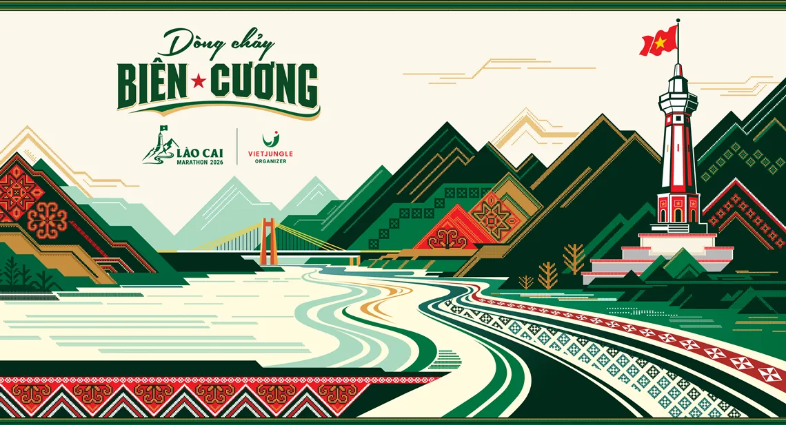 Giải chạy Lào Cai Marathon 2026 - Dòng Chảy Biên Cương