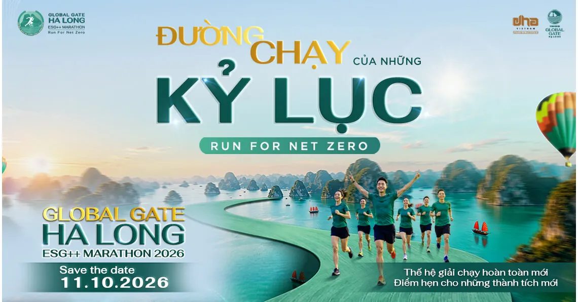 Giải Chạy Global Gate Halong ESG++ Marathon