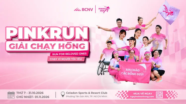 Giải Chạy Hồng – Pink Run 2026