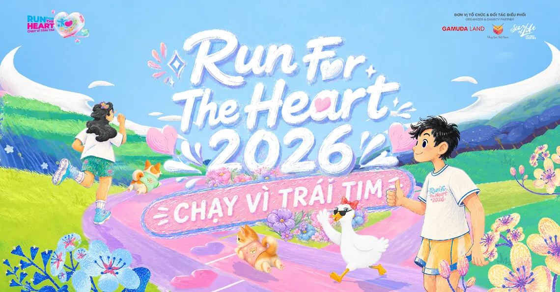 Giải Chạy Run For The Heart – Chạy Vì Trái Tim 2026