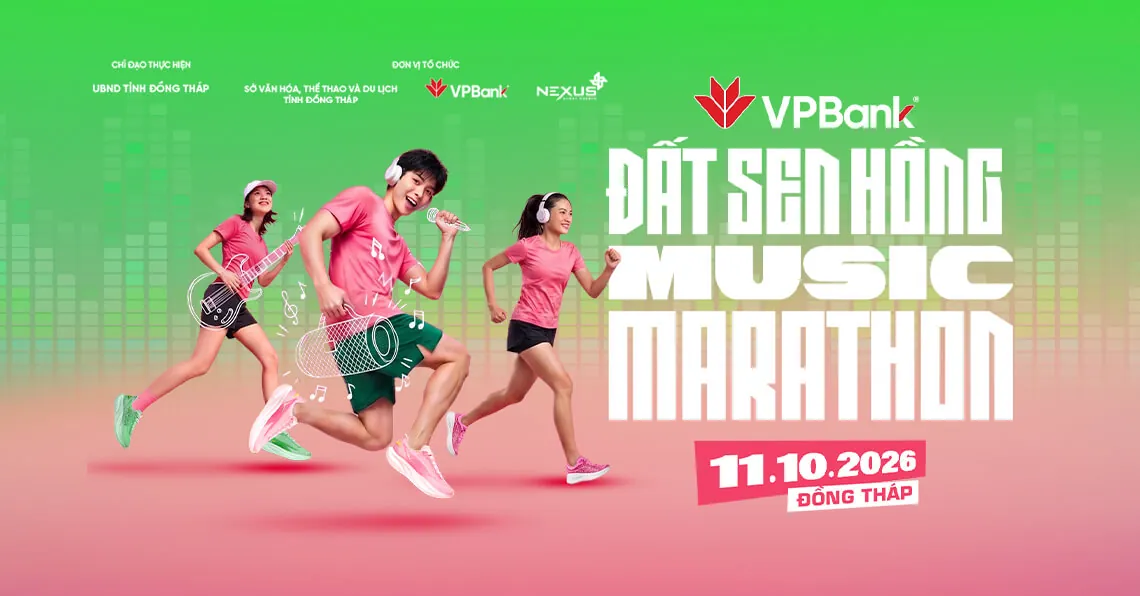 Giải Chạy VPBank Đất Sen Hồng Music Marathon