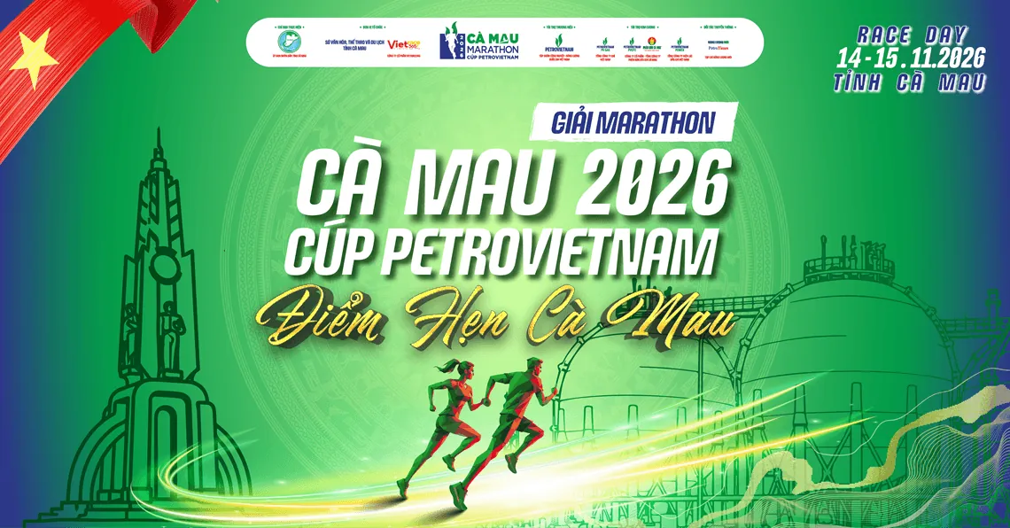 Giải Marathon – Cà Mau 2026 Cúp PETROVIETNAM