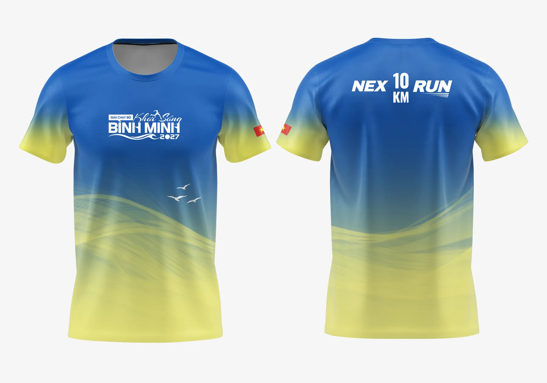 Áo cự ly 10km Khơi Sóng Bình Minh 2027
